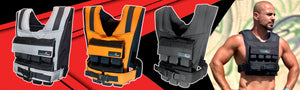 Gymnastics Power - 35 Lb\16 Kgm (Black) Weighted Vest, Removable Iron Weights - for Men and Women Workout military preparation fireman training sport activity weighted 20lbs 30lbs 35lbs 40lbs heria vest weights 16 kgm