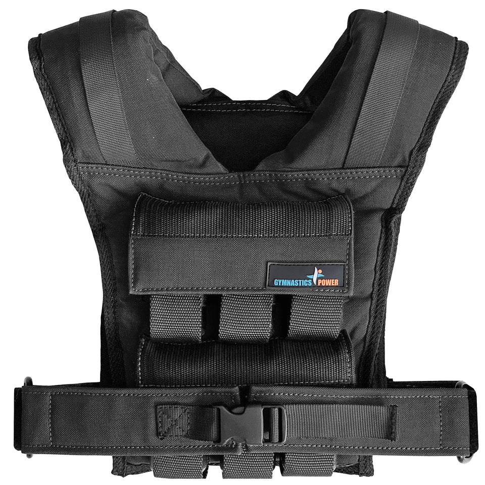 Gymnastics Power Weighted Vest Removable \ Adjustable Iron Weights For
