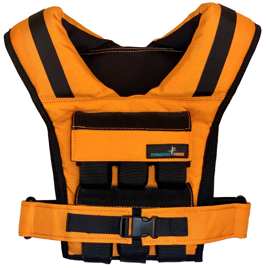 Gymnastics Power Weighted Vest Removable Adjustable Iron Weights