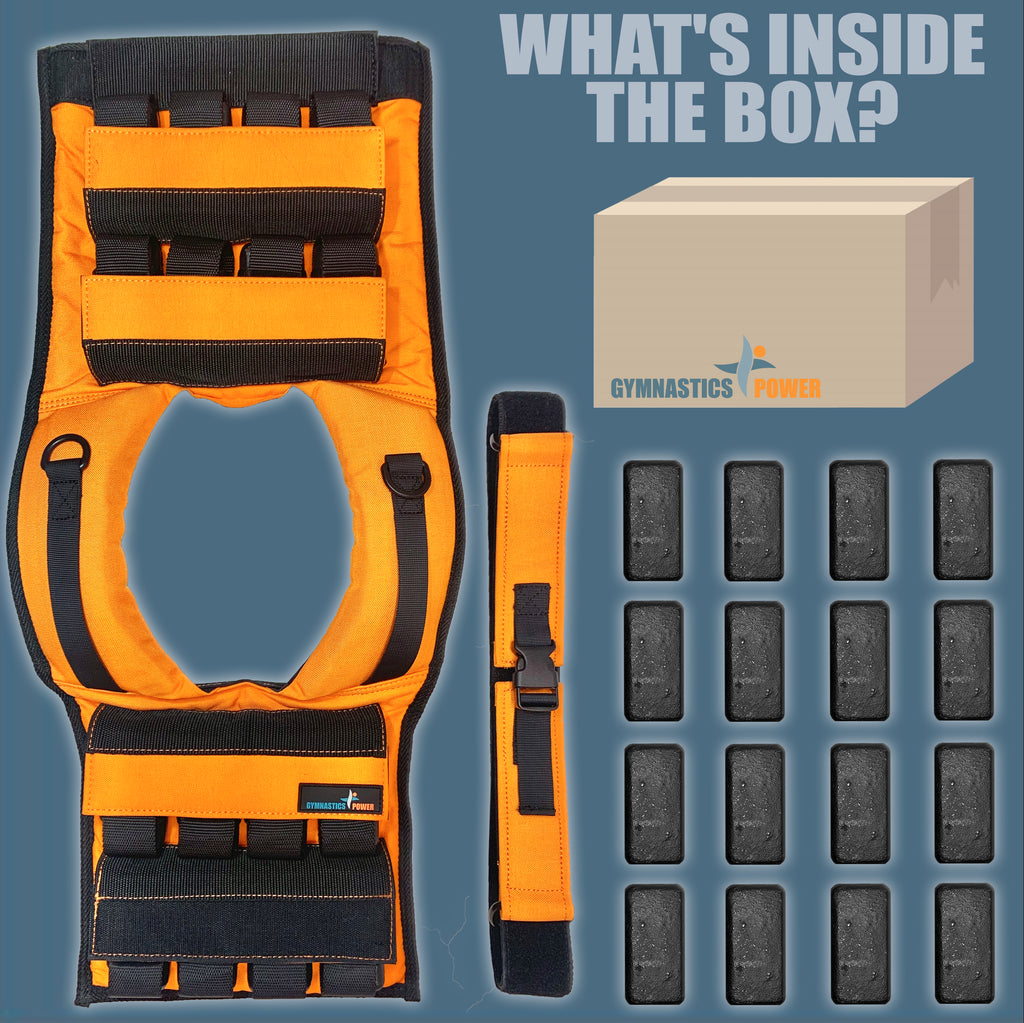 Gymnastics power weight vest cheap